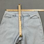 Old Navy  Womens Jeans 16 37x26 Blue High Rise OG Straight Light Wash Photo 2