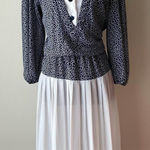 Jamie sz 8‎ Vintage one piece dress Blue Photo 0