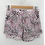 Fabletics  Shorts Women SIZE Small‎ Pink Spotted Orchid Grey Olesia Activewear Photo 0