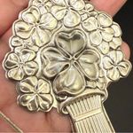Vintage REED & BARTON Sterling Silver Clover Good Luck Whistle Pendant Necklace Photo 9