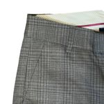 Gap Women Size 0R Plaid Stretch Dress Pants Straight Leg Flat Front Low Photo 4