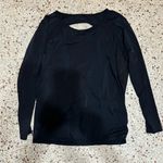 Lululemon If Youre Lucky Long Sleeve Tee Black 10 Photo 5