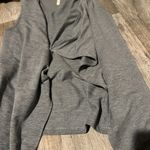 Matilda Jane  Count it Out Vest Gray Open Drape Front Cardigan Soft XSmall‎ Photo 11