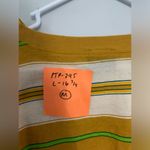 Urban Outfitters Out From Under Long Sleeve Top Crop Top Stripes Yellow Green Brown Size M Photo 7