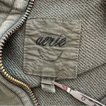 Aerie Sun’s Out Oversized Quarter Zip Sweatshirt Olive Green Size XS Photo 4