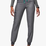 FIGS  Zamora High Waisted Jogger Scrub Pants High Rise in Graphite sz. S Photo 0