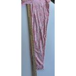 Cynthia Rowley Pajama Set Women's Medium Long Sleeve Pink Floral Drawstring Photo 9