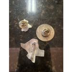 Vintage Texas Lapel Pins Buttons Western Tie Pin Jacket Photo 1