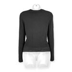 Banana Republic  | XS | Black Merino Wool Silk Lined Beaded Embroidered Cardigan Photo 5