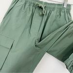 Sweaty Betty  Quinn Cargo Ankle Pants Size 4 Green Athleisure Athletic Photo 5