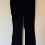 Spanx High Rise Every Wear Kick Flare Leg Jeans Denim Black Women's Size Large Photo 2