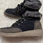 Hey Dude New  Gray and Black Fur-Lined Boots Photo 4