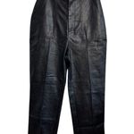 Princess Polly  Encore Faux Leather Black Pants Photo 1