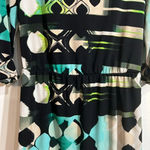 Luxology  Women's Multicolor  Long Sleeve Knee Length Dress - Size Small Photo 2