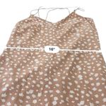 Madewell  SILK Peach and White Floral Cami Slip Dress Size 6 Star Shower Photo 11