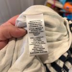 Splendid  X Margherita Lined Linen Striped High Low Wrap Tie Skirt Resortwear L Photo 6