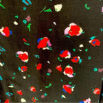 Derek Lam NWT  10 Crosby Evadne Floral Tie Front Blouse Black Size 2 Photo 9