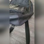 Juicy Couture Large Black Logo Faux Leather Backpack Photo 3