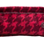 Juicy Couture Vintage Red Houndstooth Y2K Large Purse Shoulder Bag SKU 1416 Photo 9