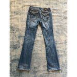 Miss Me  Ripped Distressed Rhinestone Embroidered Boot Cut Jeans 29 Photo 1