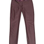 Maaji Prove Shimmery Leggings Workout Active Gym Womens Large Floral Purple Photo 2