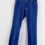 Theory Blue Medium Wash Cropped Jeans Photo 10