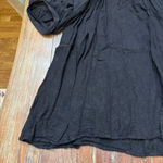 Umgee  Tunic/Mini Dress XL Black Multicolor Embroidered Gypsy Hippie Boho Photo 3