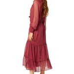 MISA Los Angeles NWT Misa LOUISA DRESS Cardinal Tile Tamarind XS Photo 3