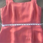Talbots  Petites 100% Silk Elegant Coral Dress with Jacket 12 Photo 11