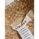 l*space  Del Mar Visor in Natural One Size New Womens Straw Hat Photo 4