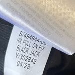 Old Navy High Rise Pixie Wide Leg Comfort Waist Stretch Pants Black Medium Work Photo 8