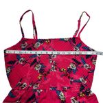 Jessica Simpson Pink Sleeveless Tropical Floral Pink Romper Medium Photo 7