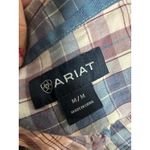 Ariat Womens Medium Plaid Long Sleeve Western Button Up Shirt Casual Size M Photo 6