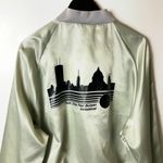 Urban Outfitters Vintage Hilton Bill Twin Cities Paul Bunyan Invitational Satin Bomber Jacket Photo 4