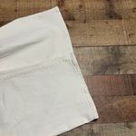 Madewell | Women's White Stretch The Perfect Vintage Wide-Leg Crop Jeans Sz 32 Photo 8