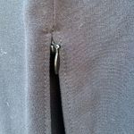 Bisou Bisou  black pencil minimalist skirt with zipper back size 2 Photo 2