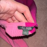 Wild Fable Two Tone Pink Cropped Button Front Longsleeve Photo 3