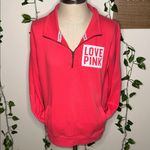PINK - Victoria's Secret VS PINK Quarter Zip Sweatshirt Photo 1