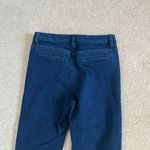 Topshop Moto Jamie Dark Wash Blue Flared Legs Mid Rise Jeans Retro Size W26 L36 Photo 4