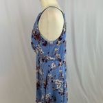 Miami Francesca’s Periwinkle Floral Keyhole Dress Photo 3