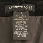 Kenneth Cole New York Leather Skirt Photo 4