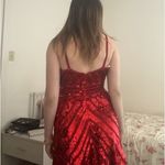 Sherri Hill  Homecoming Dress Red Photo 1