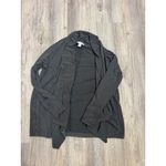 Athleta  Pranayama Wrap Gray Cardigan Sweater Open Front Pockets Size Medium Photo 1