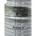 Rada Italy Anthropologie Amadea Bangle Bracelet Chunky Crystal Size 8 Funky NWOT Photo 4