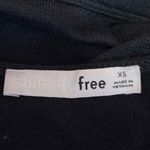 Aritzia Wilfred Free Black Plunging V Pullover Sleeveless Cropped Tank Top Sz XS Photo 2