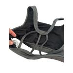 Reebok  sports bra gray size medium branded bra strappy back Photo 4