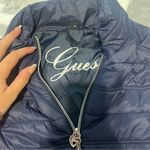 Guess  Navy Quilted Vest Photo 1