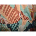 prAna New Womens NWT S Keoki Tunic Dress Aqua Blue Swim Cover up White Yellow Re Photo 4