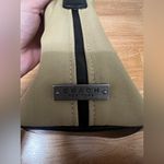 Coach  Tan + Black Small Arm Purse Handbag Vintage Desinger Canvas + Leather 7417 Photo 1