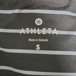 Athleta  Black and White Striped Leggings Yoga‎ Pants. Size S Photo 5